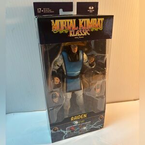 Mortal Kombat Klassic Raiden Action Figure McFarlane Toys 6 inch